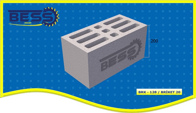 بلوك اسمنتي مقاس 20